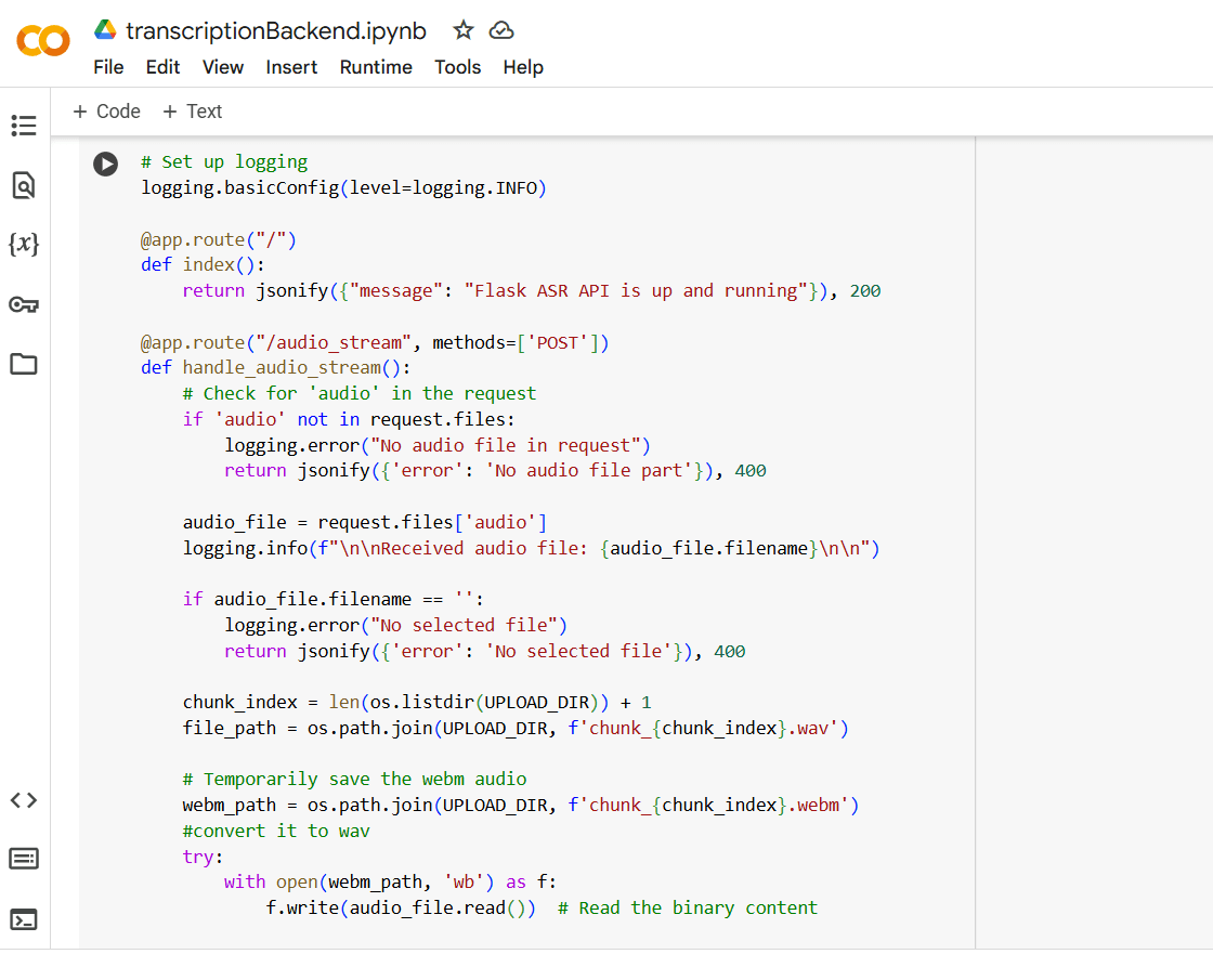 AI-Powered Transcription API